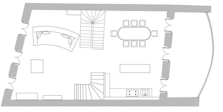 Plan Maison Maison d'Hôtes La Rochelle