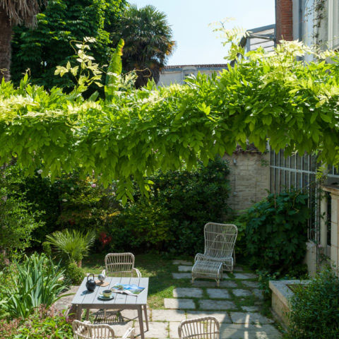 Verdure Jardin Maison d'Hôtes La Rochelle